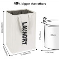 Custom foldable laundry basket dirty basket with handle clothes storage bag storage box laundry organizer basket